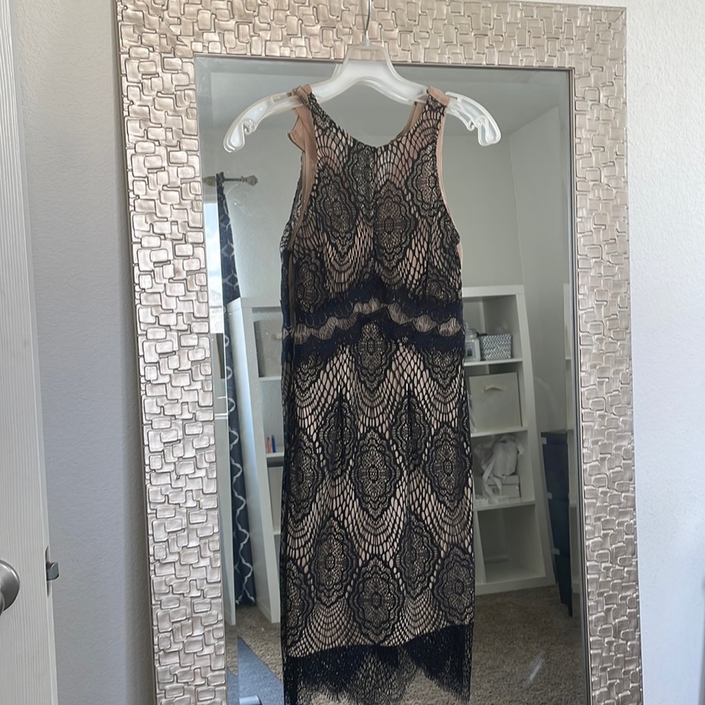 lulus lace illusion dress